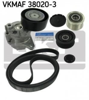 Поліклиновий ремінний комплект SKF VKMAF380203