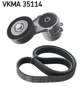 Поликлиновой ременный комплект SKF VKMA35114