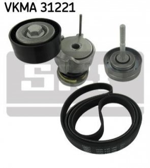 Поліклиновий ремінний комплект SKF VKMA31221 (фото 1)