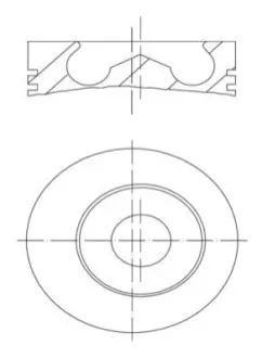 CZКЊCI SILNIKOWE /MAHLE/ DEUTZ MAHLE / KNECHT 1000100