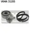 Поликлиновой ременный комплект SKF VKMA31205 (фото 3)