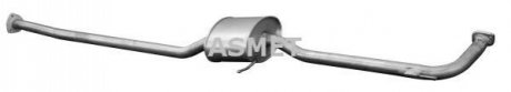 Передний глушитель,выпускная сист ASMET 13004