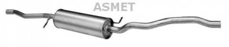 Передній глушник,випускна сист ASMET 19033 (фото 1)