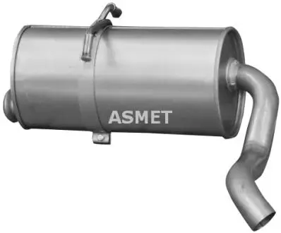 Задний. глушитель,выхлопная сист. ASMET 08059