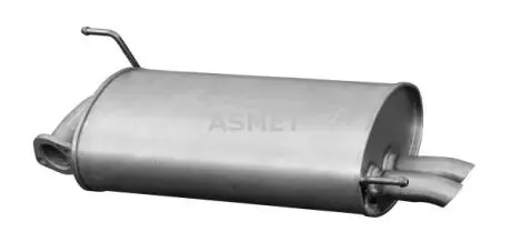 Задний. глушитель,выхлопная сист. ASMET 13001