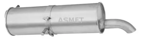Задний. глушитель,выхлопная сист. ASMET 08030