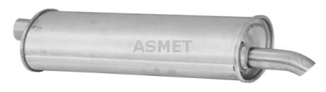 Задний. глушитель,выхлопная сист. ASMET 05069