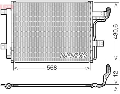 Skraplacz MAZDA 3 / CX-30 18- DENSO DCN44019