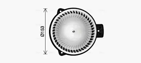 WENTYLATOR NAGRZ.JAZZ III 08- AVA COOLING HD8326