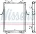 Радиатор, охлаждение двигателя NISSENS 63821A (фото 1)