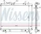 Радіатор, охолодження двигуна NISSENS 61741A (фото 6)