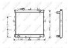 Радіатор, охолодження двигуна NRF 53831 (фото 1)
