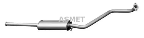 Предглушитель вихлопних газів ASMET 15015