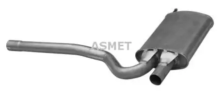 Центр. глушитель,выхлопная сист. ASMET 06010