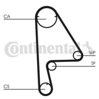 Water Pump & Timing Belt Set Contitech CT862WP1