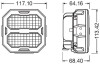 LEDriving® Cube PX Wide Beam OSRAM LEDPWL106WD (фото 2)