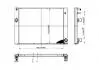 CHLODNICA BMW 5 E60 520I 02- HART 612314 (фото 1)