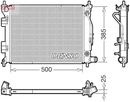 Chodnica HYUNDAI i20 II 14- DENSO DRM41033