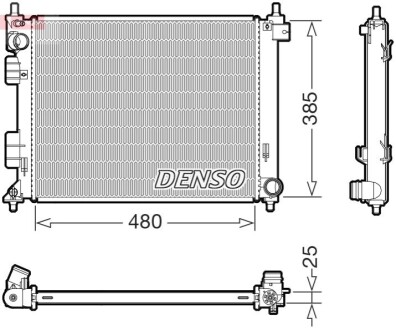 Chodnica HYUNDAI i20 II 15- DENSO DRM41035 (фото 1)