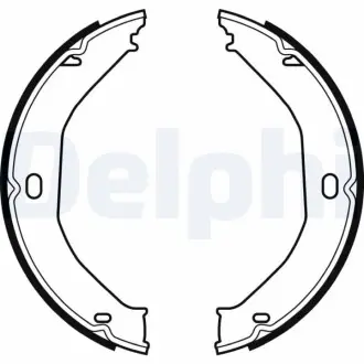Барабанные тормозные колодки Delphi LS2078