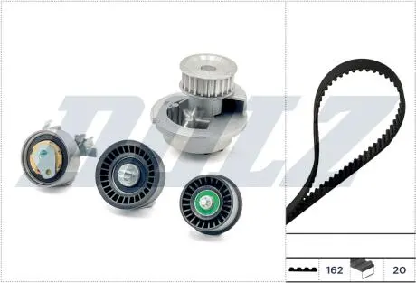 ZESTAW ROZRZADU + POMPA WODY DOLZ KD157