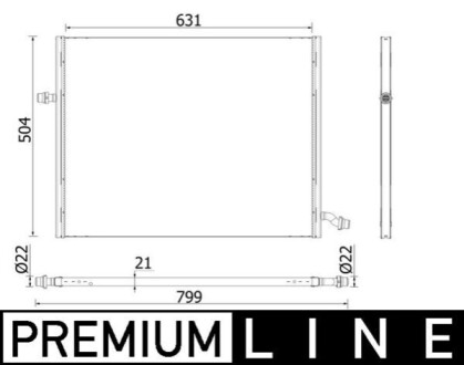 CHLODNICA BEHR PREMIUM LINE MAHLE / KNECHT CIR37000P