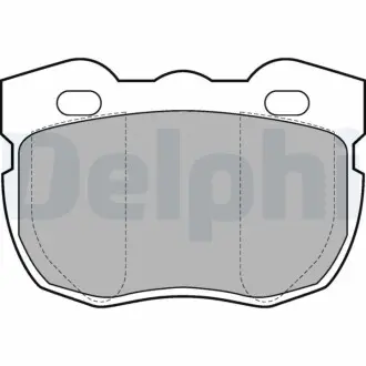 Тормозные колодки Delphi LP599
