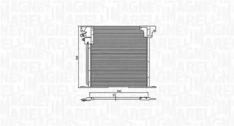 Skraplacz MERCEDES CLASSE V MAGNETI MARELLI 350203903000