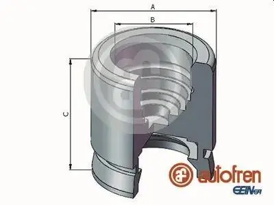 Поршень гальмівного супорта AUTOFREN D025712