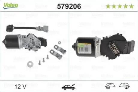 Двигатель стеклоочистителя Valeo 579206