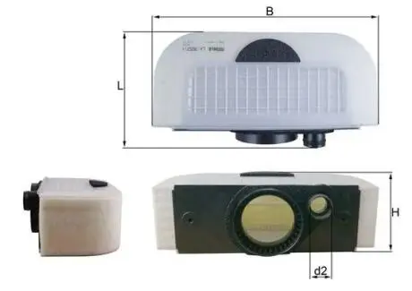 Filtr powietrza BENTLEY.. MAHLE / KNECHT LX35571