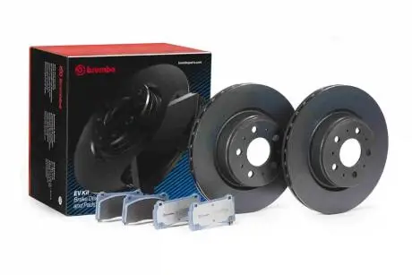 ZESTAW TARCZE+KLOCKI PRZOD BREMBO KT08001