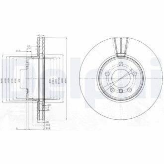 TARCZA HAM.RANGE ROVER 02- Delphi BG9008C