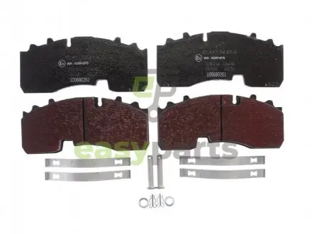 Гальмівні колодки, дискові. TEXTAR 2930730014T3030