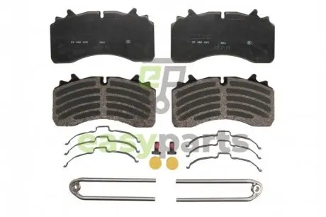 Тормозные колодки, дисковые. Wabco 12999796