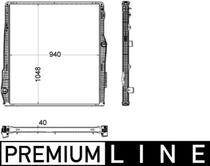 BEHR *** PREMIUM LINE *** MAHLE / KNECHT CR2094000P