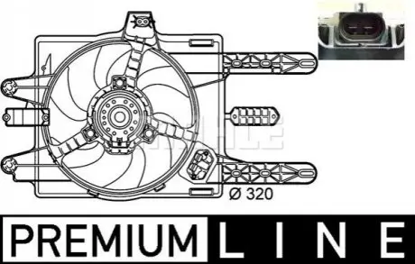 BEHR *** PREMIUM LINE *** MAHLE / KNECHT CFF141000P
