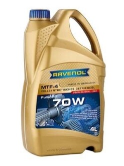 OLEJ 70W MTF-4 4L RAVENOL 1221113004 (фото 1)