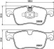 Brake Pad Set, disc brake HELLA 8DB355041091 (фото 1)