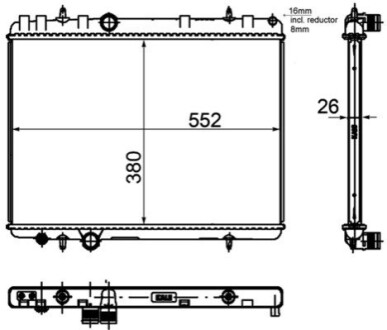 BEHR *** PREMIUM LINE *** MAHLE / KNECHT CR1144000P (фото 1)