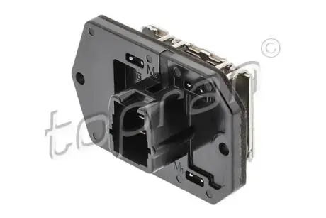 Resistor, interior blower TOPRAN / HANS PRIES 601465