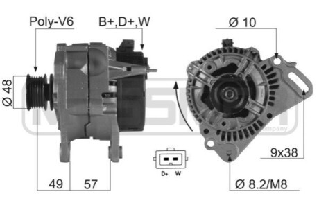 -MESSMER VW,SKODA,SEAT ERA 210030A