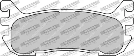 Фото тормозные колодки.) FERODO FCP1012H Тормозные колодки.) FERODO FCP1012H