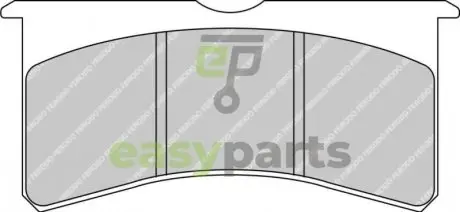 Гальмівні колодки, тюнінг FERODO FRP3097W