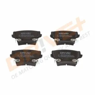 Фото гальмівна колодка.) DR!VE+ DP1010100348 Гальмівна колодка.) DR!VE+ DP1010100348