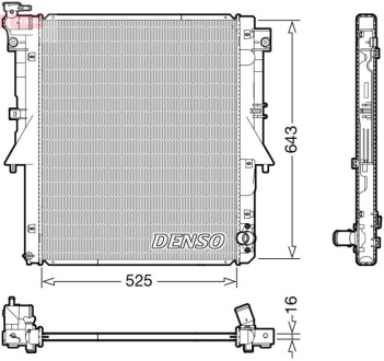 Chłodnica MITSUBISHI L200 DENSO DRM45054