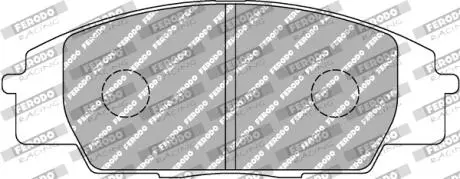 Фото 1 - тормозные колодки, тюнинг FERODO FCP1444W Тормозные колодки, тюнинг FERODO FCP1444W (фото 1)