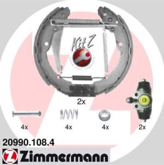 Тормозные колодки.) ZIMMERMANN 209901084