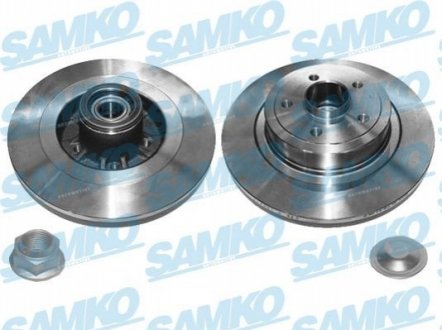 Диск тормозной CLIO III SAMKO R1046PCA (фото 1)