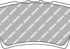 Гальмівні колодки, тюнінг FERODO FDS1862 (фото 1)